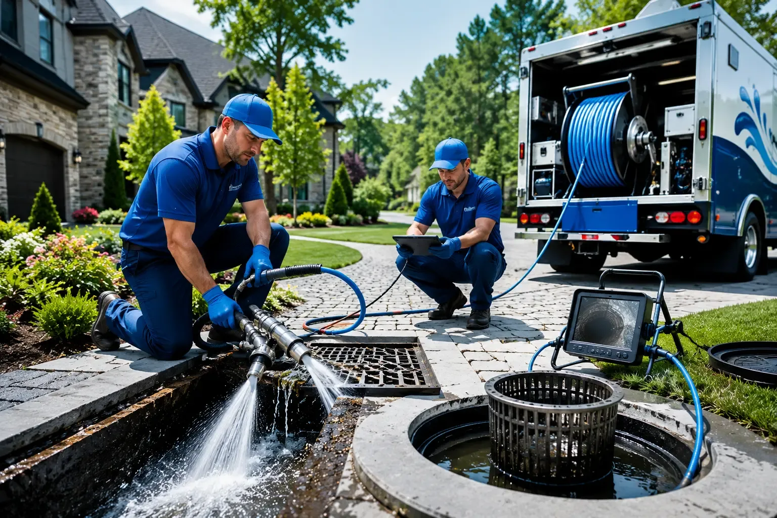 Local outdoor drain cleaning professionals in Clayton, LA